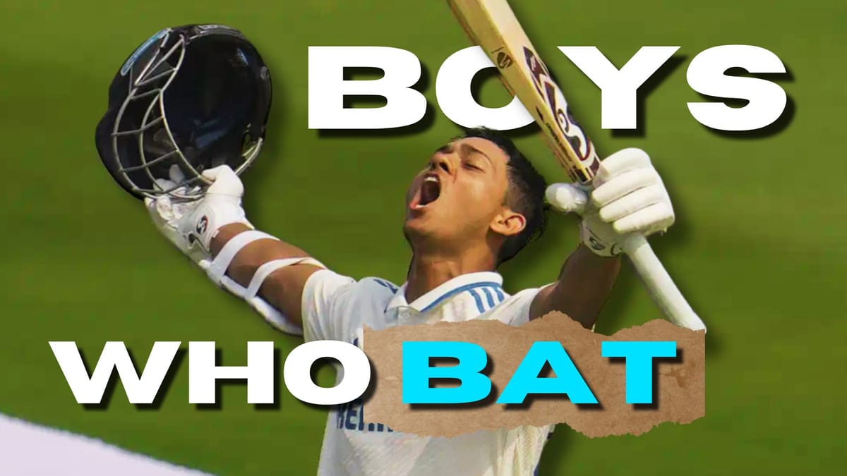 India and the boys who bat