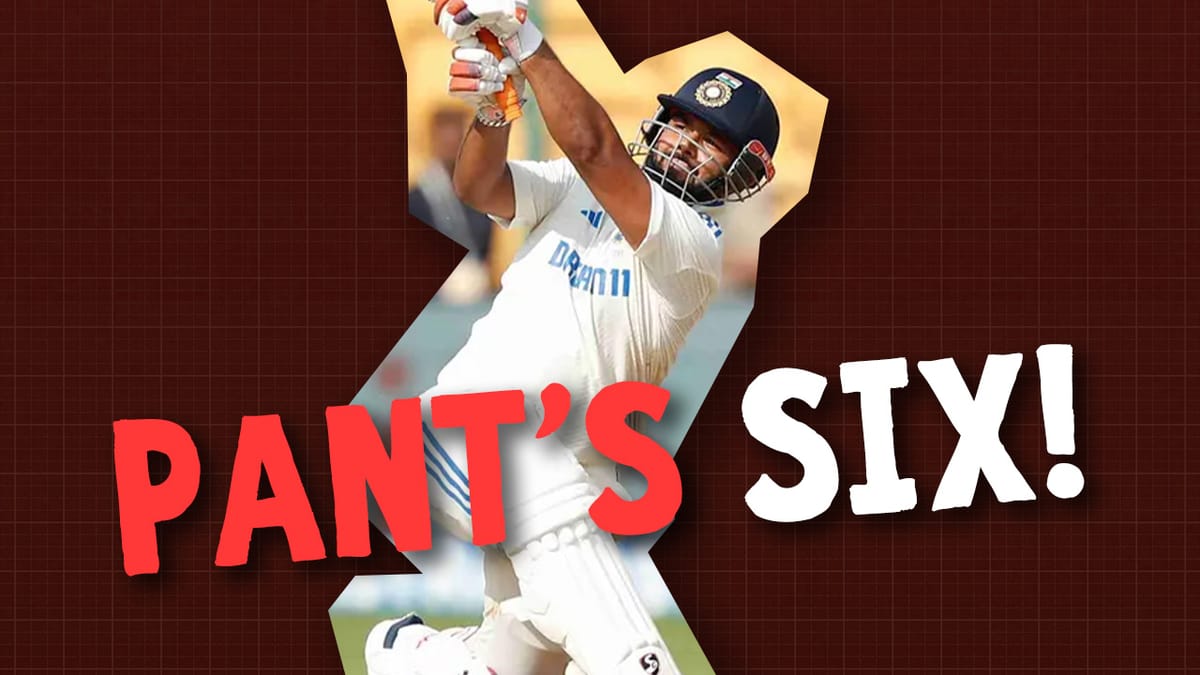 How Rishabh Pant's six could spoil India's comeback